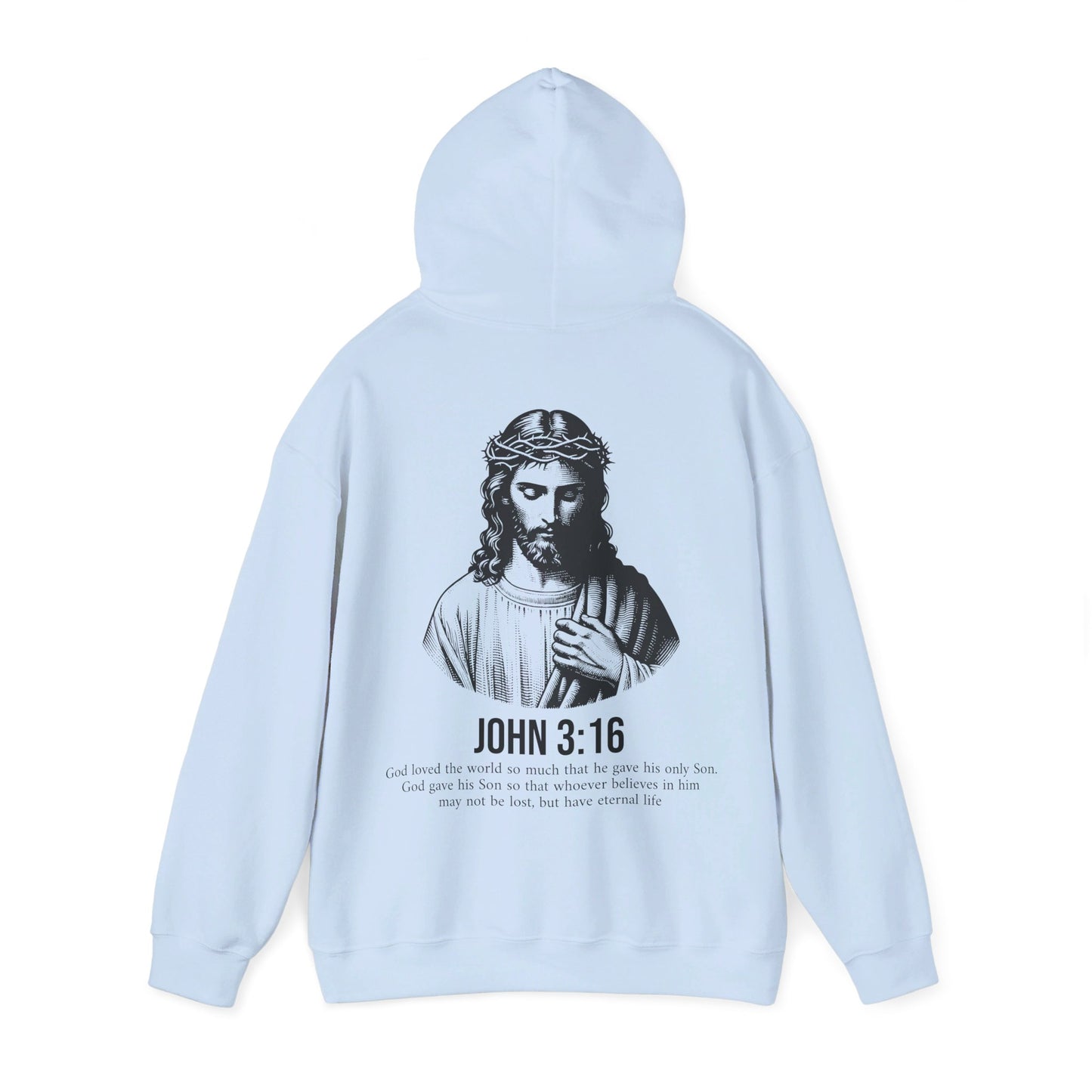 For God loved us so much Hoodie