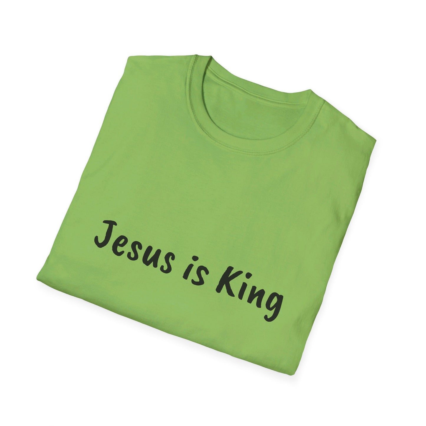 Jesus is King T-shirt handwritten