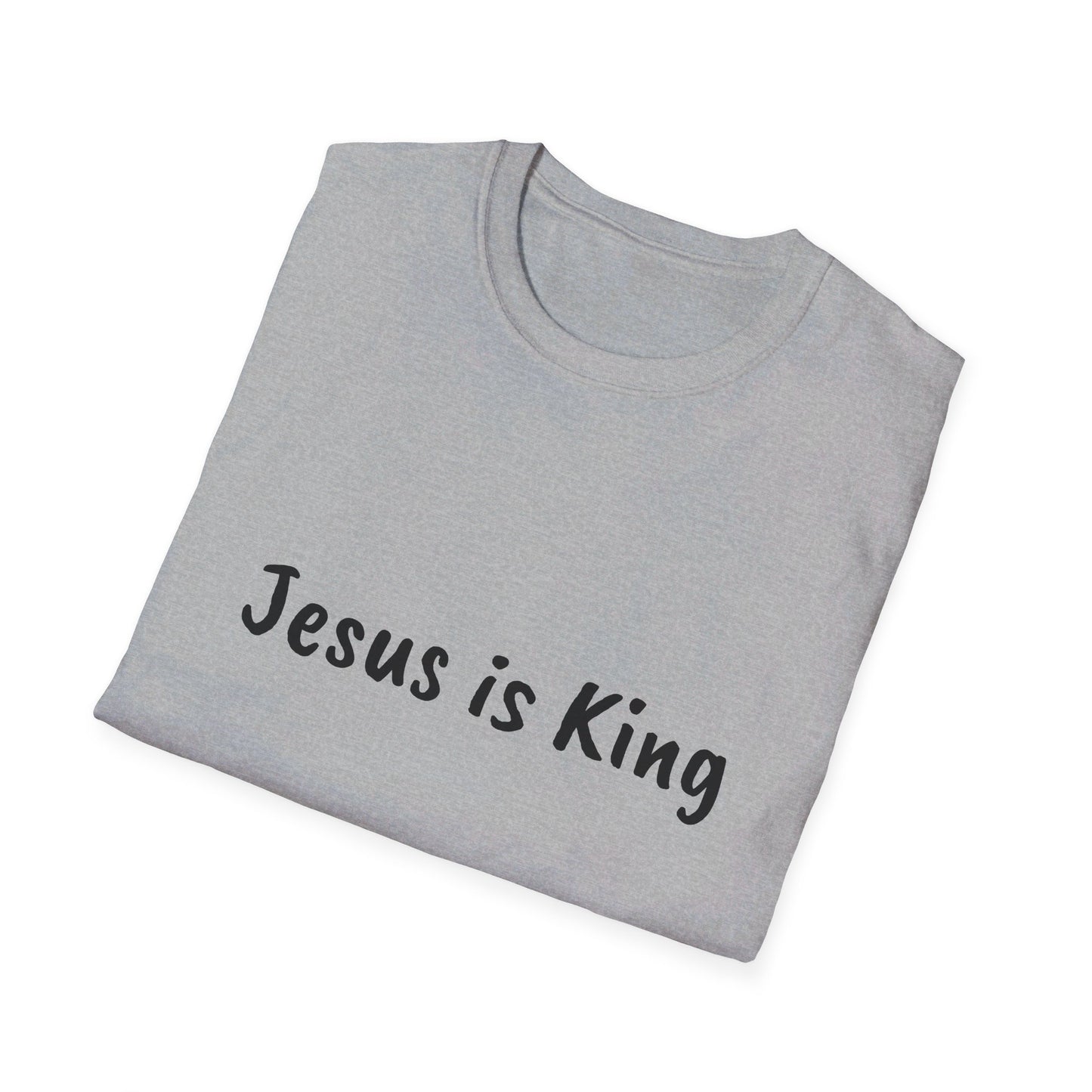 Jesus is King T-shirt handwritten