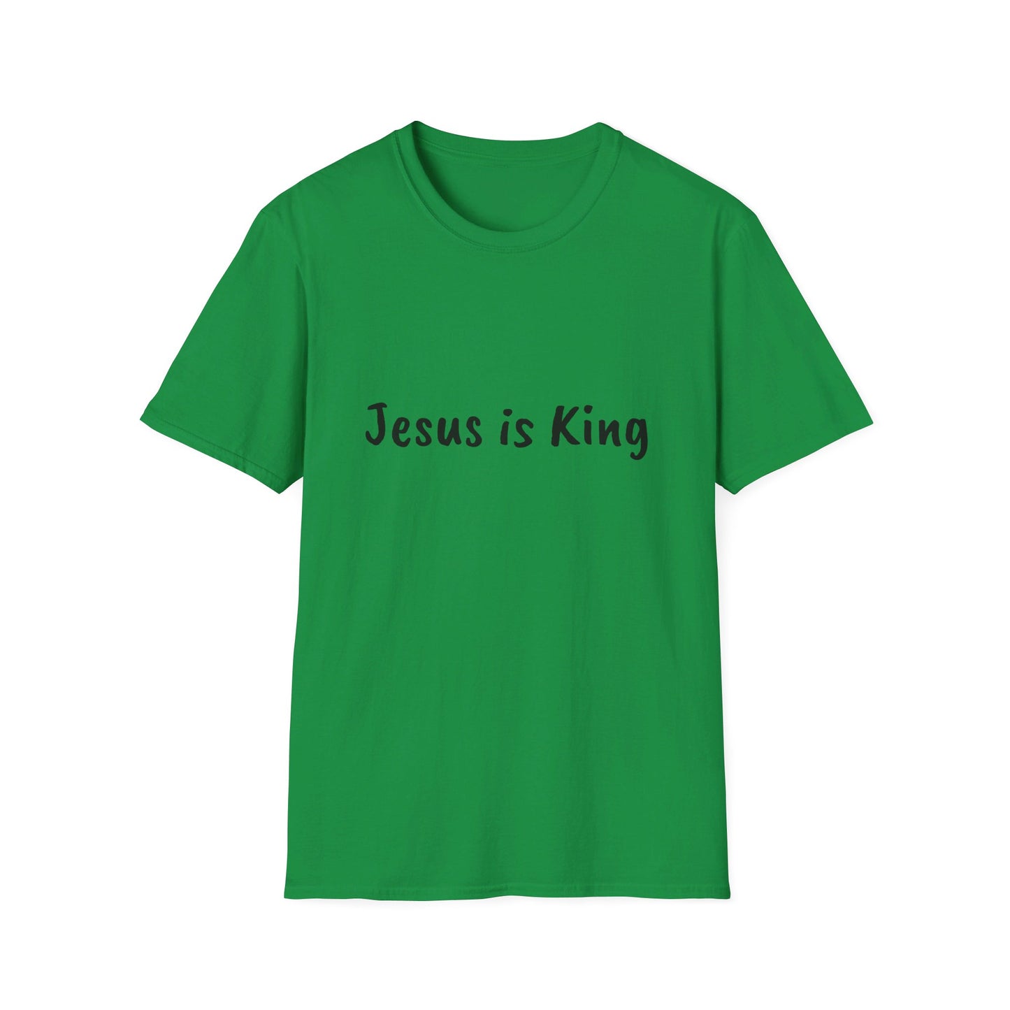 Jesus is King T-shirt handwritten