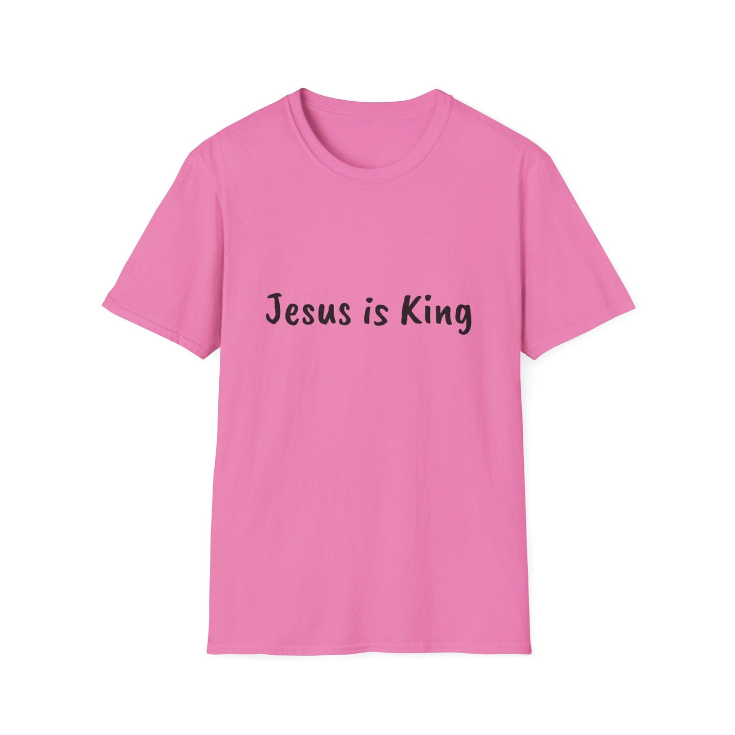 Jesus is King T-shirt handwritten