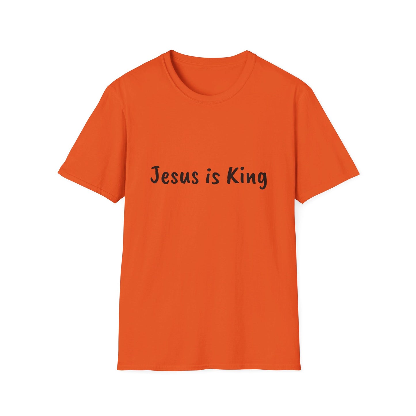 Jesus is King T-shirt handwritten