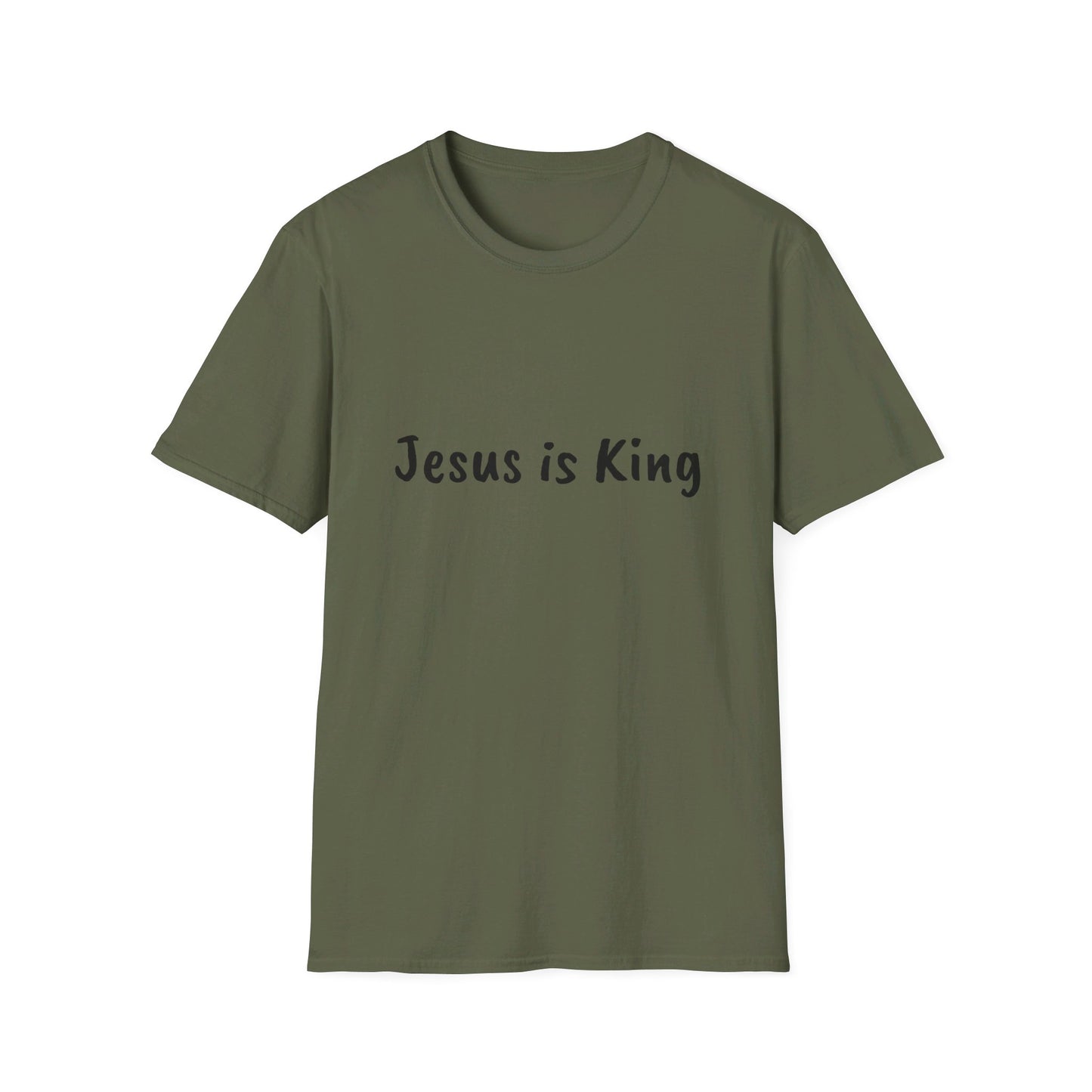 Jesus is King T-shirt handwritten