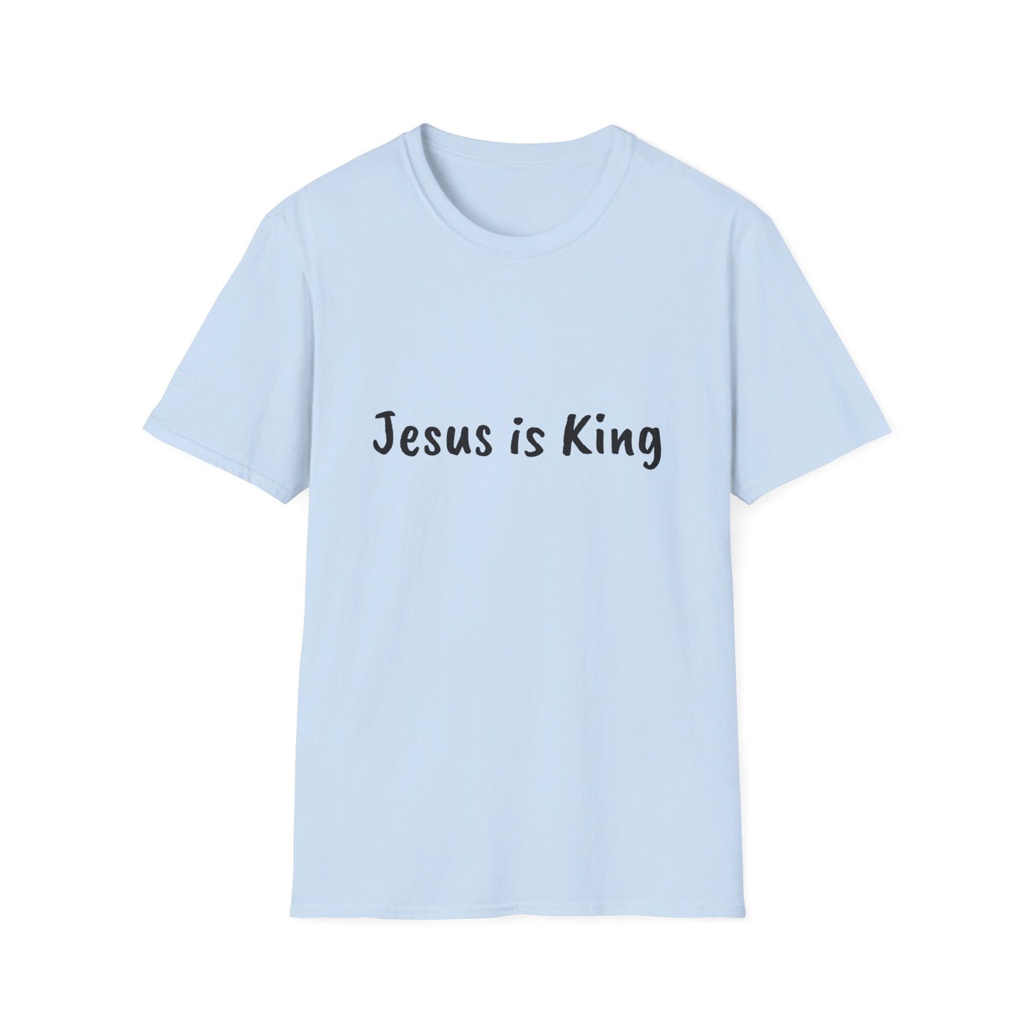 Jesus is King T-shirt handwritten