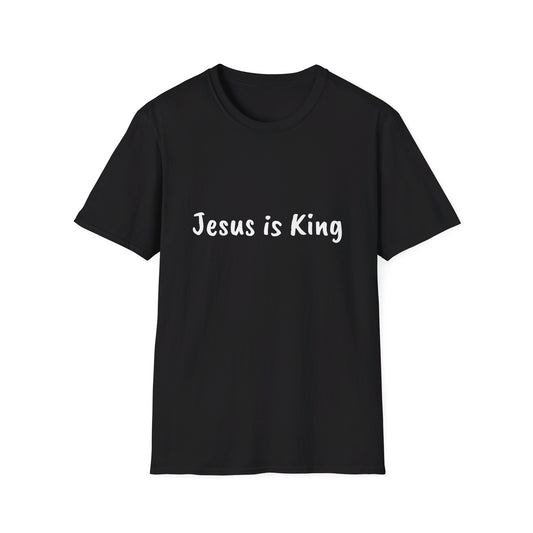 Jesus is King T-shirt handwritten