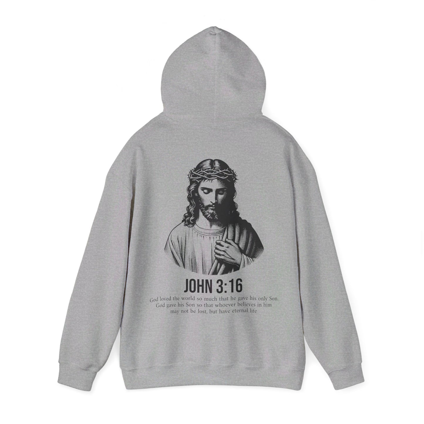 For God loved us so much Hoodie